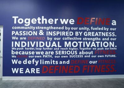Defined Fitness Mission Statement
