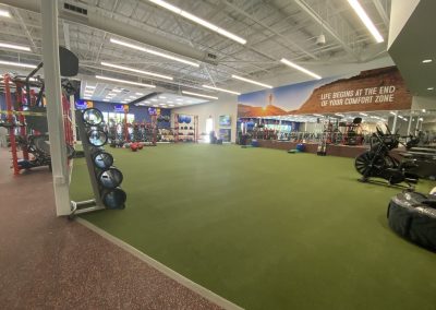 defined fitness capital club functional training area
